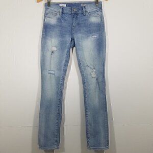 GAP Girlfriend Distressed Jeans Size 24